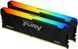 Память ПК Kingston DDR4 16GB KIT (8GBx2) 3600 FURY Beast RGB KF436C17BB2AK2/16 фото 2