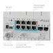 Комутатор MikroTik Cloud Smart Switch netPower Lite 7R CSS610-1Gi-7R-2S+OUT CSS610-1GI-7R-2S+OUT фото 4