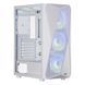 Корпус 2E GAMING Aruba G3313W, без БЖ 1xUSB3.0, 2xUSB2.0, 5x120мм ARGB, VGA 330мм, LCS ready, HUB, TG Side Panel, ATX, білий 2E-G3313W фото 1