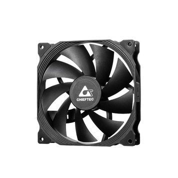 Корпусний вентилятор CHIEFTEC , 140мм, 1200rpm, HDB, 4pin PWM, 20.1dBa, чорний Chieftec ZF-1425PWM ZF-1425PWM фото