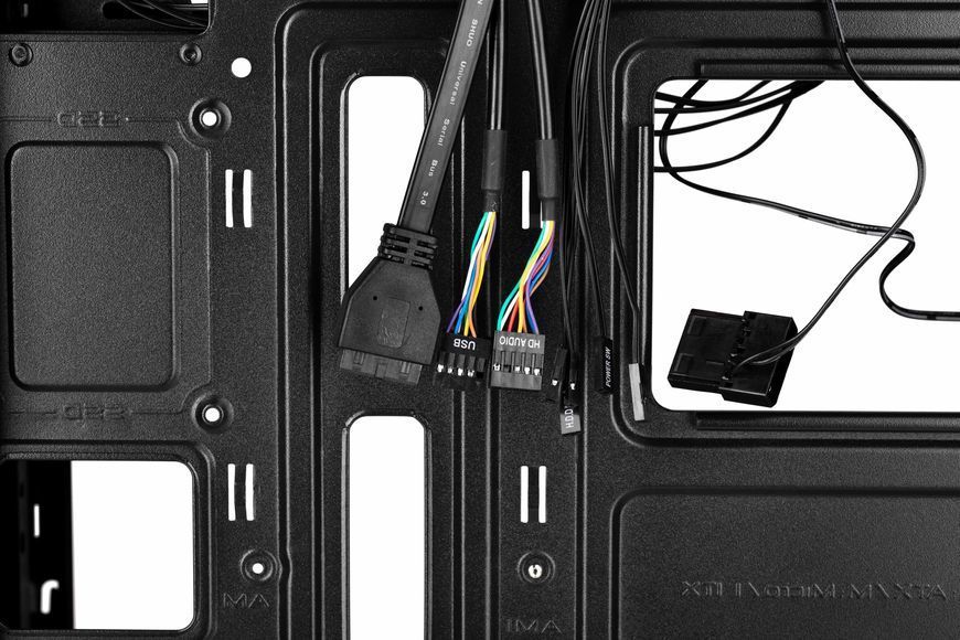 Корпус 2E Alfa E130 без БП 2xUSB3.0, 1xUSB2.0 1x80мм VGA 320мм ATX чёрный 2E-E130 фото