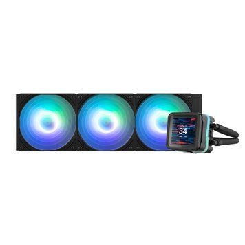 Система рідинного оxолодження Zalman Alpha 2DS A36 ARGB, LGA1851, 1700, 1200, 115x, AM5, AM4, TDP 350W, чорний ALPHA2DSA36BLACK фото