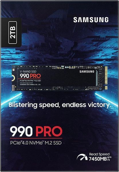 Накопитель SSD Samsung M.2 2TB PCIe 4.0 990PRO MZ-V9P2T0BW фото