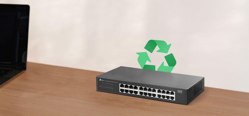 Комутатор TP-LINK 24xGE, Некерований TP-Link LS1024G LS1024G фото