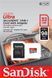 Карта пам'яті SanDisk microSD 32GB C10 UHS-I R100MB/s Ultra + SD SDSQUNR-032G-GN3MA фото 2