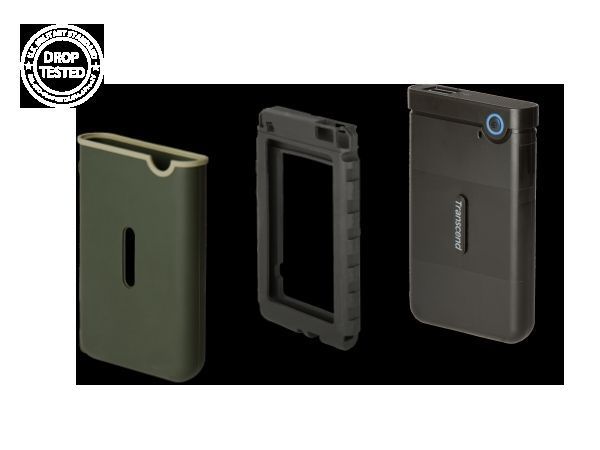 Портативний жорсткий диск Transcend 4TB USB 3.1 StoreJet 25M3 Сірий TS4TSJ25M3S фото