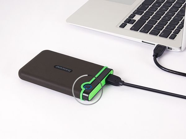 Портативний жорсткий диск Transcend 4TB USB 3.1 StoreJet 25M3 Сірий TS4TSJ25M3S фото