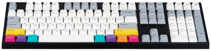 Клавіатура механічна Varmilo APT108 CMYK, Daisy L, WL/USB-A, White Led A93A024F9A5A17A007 фото