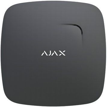 Датчик диму і чадного газу Ajax FireProtect Plus, Jeweler, бездротовий, чорний 000005636 фото