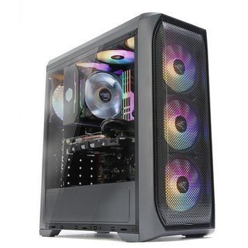 Корпус Zalman N5 MF без БП 1xUSB3.0, 2xUSB2.0 4x120мм RGB VGA 365мм LCS ready Acrylic Side Panel ATX чёрный N5MF фото