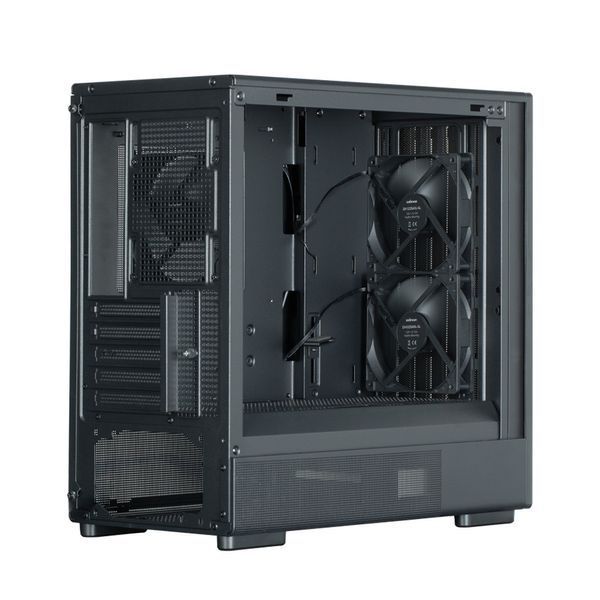 Корпус Zalman P10 Namu без БП, 1xUSB3.0, 1xUSBType-C, 2x120мм, 1x120мм ARGB, VGA 340мм, LCS ready, TG Side Panel, mATX, чёрный P10NAMUBLACK фото
