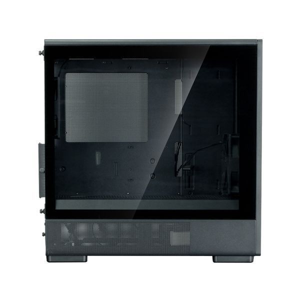 Корпус Zalman P10 Namu без БП, 1xUSB3.0, 1xUSBType-C, 2x120мм, 1x120мм ARGB, VGA 340мм, LCS ready, TG Side Panel, mATX, чёрный P10NAMUBLACK фото
