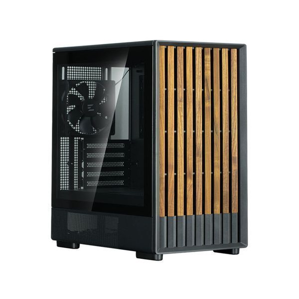 Корпус Zalman P10 Namu без БП, 1xUSB3.0, 1xUSBType-C, 2x120мм, 1x120мм ARGB, VGA 340мм, LCS ready, TG Side Panel, mATX, чёрный P10NAMUBLACK фото