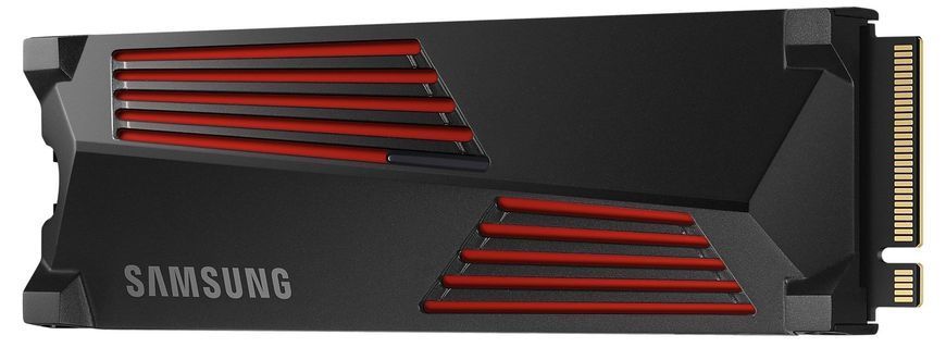 Накопичувач SSD Samsung M.2 4TB PCIe 4.0 990PRO + радіатор MZ-V9P4T0GW фото