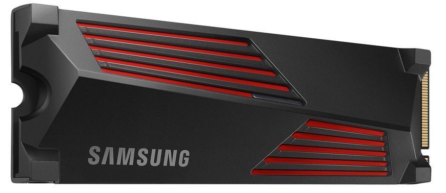 Накопичувач SSD Samsung M.2 4TB PCIe 4.0 990PRO + радіатор MZ-V9P4T0GW фото