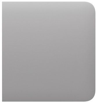 Кнопка боковая для одноклавишного выключателя проходного типа Ajax SideButton 1-gang 2-way for LightSwitch , Jeweler, беспроводной, fog 000029815 фото