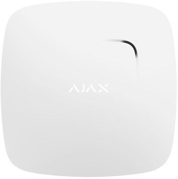 Датчик диму і чадного газу Ajax FireProtect Plus, Jeweler, бездротовий, білий 000005637 фото