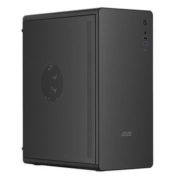 Корпус 2E Credo V500B-400 с БП 2E ATX400, 1xUSB3.0, 1х USB 2.0, 1xUSB Type-C, 1x120мм, VGA 310мм, ATX, чёрный 2E-V500B-400 фото