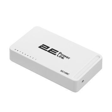 Комутатор 2E PowerLink SG108C, 8xGE, Некерований 2E-SG108C фото