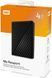 Портативный жесткий диск WD 4TB USB 3.2 Gen 1 My Passport Чёрный WDBPKJ0040BBK-WESN фото 6