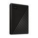 Портативный жесткий диск WD 4TB USB 3.2 Gen 1 My Passport Чёрный WDBPKJ0040BBK-WESN фото 3