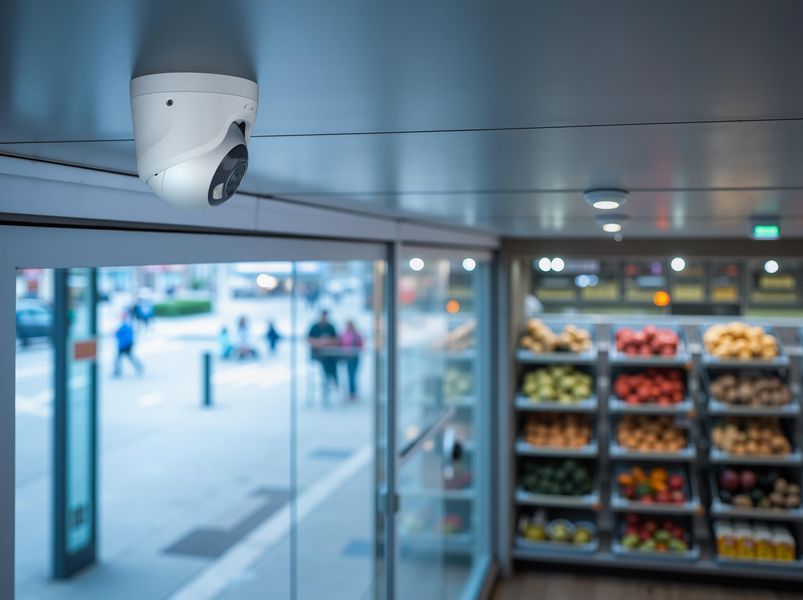 IP-Камера дротова Ajax TurretCam HL white, 8мп, 2.8мм, гібридне підсвічування IR 50м, білий Led 50м, Poe, True WDR, IP 65, ІЧ 50м, аудіо, кут огляду 100&deg; до 110&deg;, купольна, біла 000059518 фото