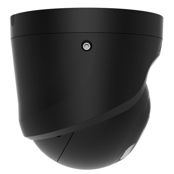IP-Камера дротова Ajax TurretCam HL black, 8мп, 2.8мм, гібридне підсвічування IR 50м, білий Led 50м, Poe, True WDR, IP 65, ІЧ 50м, аудіо, кут огляду 100&deg; до 110&deg;, купольна, чорна 000059519 фото