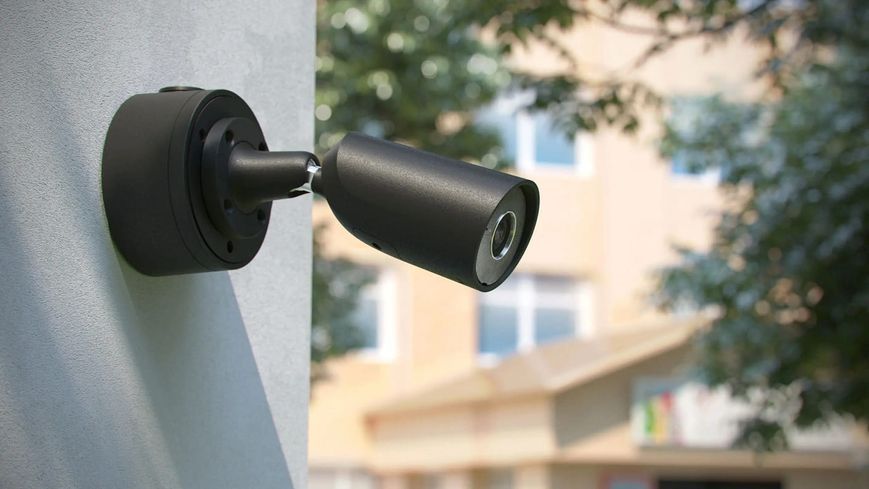 IP-Камера дротова Ajax BulletCam, 5мп, 2.8мм, Poe, True WDR, IP 65, ІЧ 35м, аудіо, кут огляду 100&deg;до 110&deg;, вулична, чорна 000039295 фото