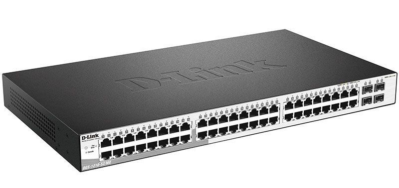 Комутатор revB 48xGE, 4xSFP, MetroEthernet D-Link DGS-1210-52/ME DGS-1210-52/ME фото