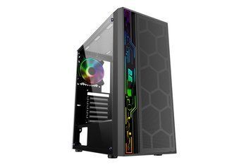 Корпус 2E GAMING Spero G2052 без БП 2xUSB3.0, 1xUSB2.0 1x120мм ARGB, 2x120мм VGA 345мм LCS ready TG Side Panel ATX чёрный 2E-G2052 фото