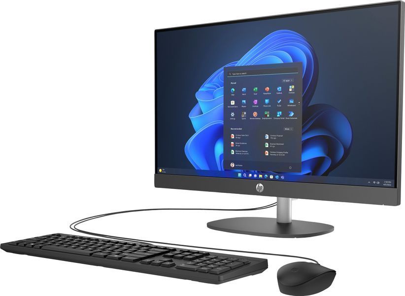 ПК Моноблок HP 240-G10 23.8" FHD IPS AG, Intel U5-125U, 8GB, F512GB, UMA, WiFi, кл+м, DOS D10FBET фото