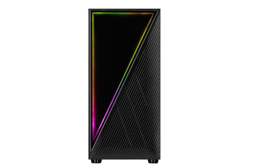 Корпус 2E GAMING Infinity G205A без БЖ 2xUSB3.0, 1xUSBType-C, 1x120мм ARGB, 2x120мм, VGA 345мм, LCS ready, TG Side Panel, ATX, чорний 2E-G205A фото