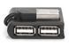 Концентратор DIGITUS USB 2.0, 4 порта, чорний DA-70217 фото 5