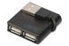 Концентратор DIGITUS USB 2.0, 4 порта, чорний DA-70217 фото 7