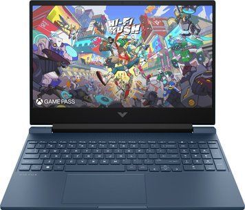Ноутбук HP Victus 15-fb3049ua 15.6" FHD IPS AG, AMD R5-8645HS, 16GB, F512GB, NVD3050-6, DOS, синій BV8Y0EA фото