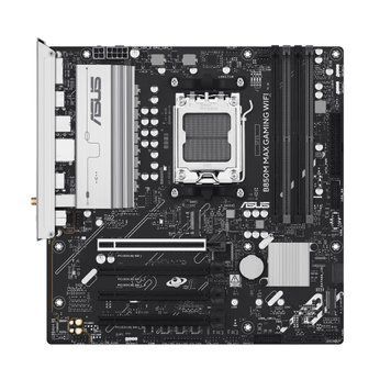Материнcкая плата ASUS B850M MAX GAMING WIFI sAM5 B850 4xDDR5 M.2 HDMI DP WiFi BT mATX 90MB1LL0-M0EAY0 фото