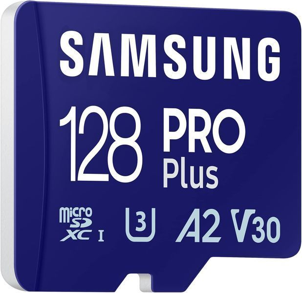 Карта пам'яті Samsung microSD 128GB C10 UHS-I R180MB/s PRO Plus MB-MD128SA/EU фото