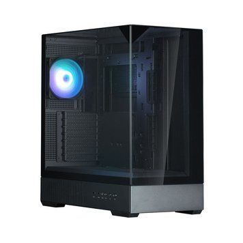 Корпус Zalman P40 Prism без БП, 2xUSB3.0, 1xUSBType-C, 1x120мм ARGB, VGA 420мм, LCS ready, TG 3x Panels, ATX, чёрный P40PRISMBLACK фото