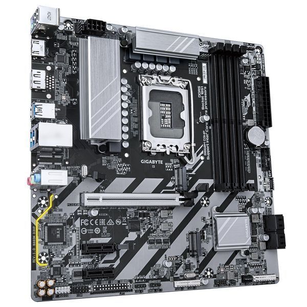 Материнська плата GIGABYTE B860M D3HP sAM5 B860 4xDDR5 M.2 HDMI DP mATX B860M_D3HP фото