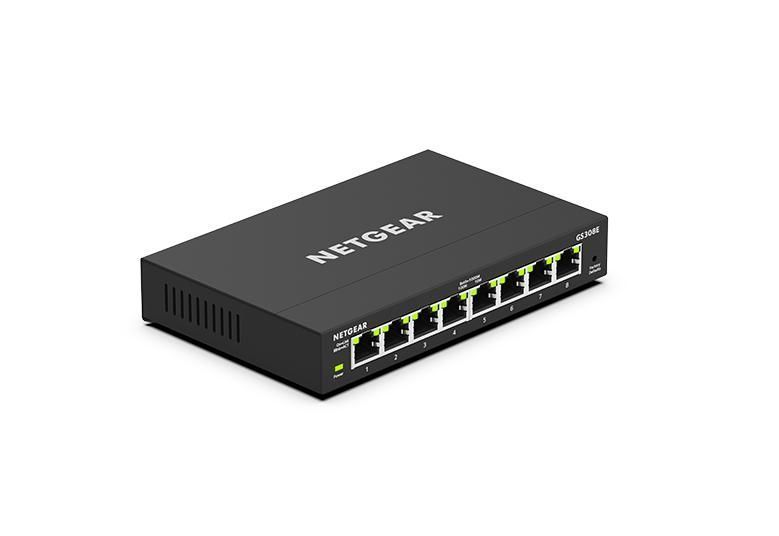 Коммутатор NETGEAR GS308E 8xGE, WebSmart GS308E-400EUS фото