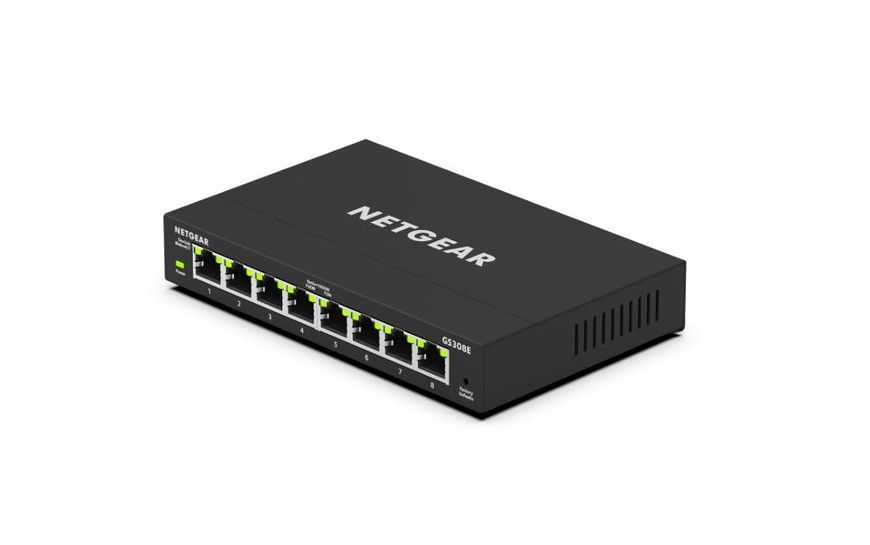 Коммутатор NETGEAR GS308E 8xGE, WebSmart GS308E-400EUS фото