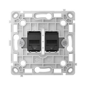 Реле розетки Ajax OutletCore LAN Vertical чорна (128848.165.BL) 000058896 фото