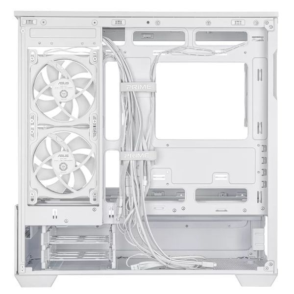 Корпус Prime AP202 Tempered Glas ARGB, без БЖ, 2xUSB3.2, 1xUSB Type-C, Tempered Glass side, mATX, білий ASUS 90DC00P3-B19000 90DC00P3-B19000 фото