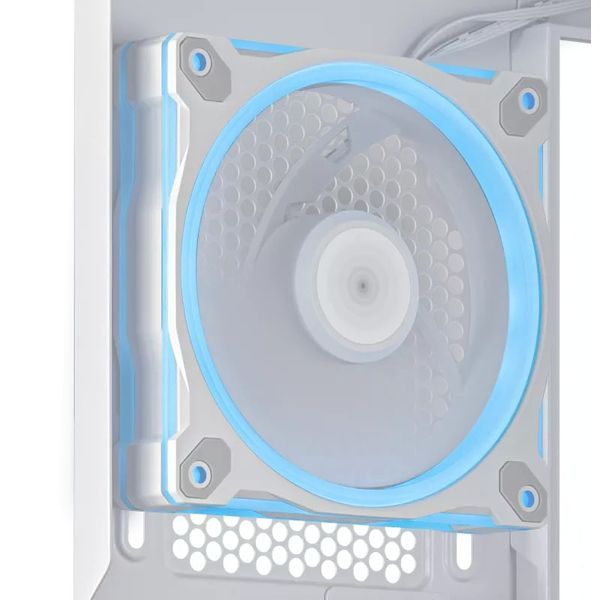 Корпус Prime AP202 Tempered Glas ARGB, без БЖ, 2xUSB3.2, 1xUSB Type-C, Tempered Glass side, mATX, білий ASUS 90DC00P3-B19000 90DC00P3-B19000 фото