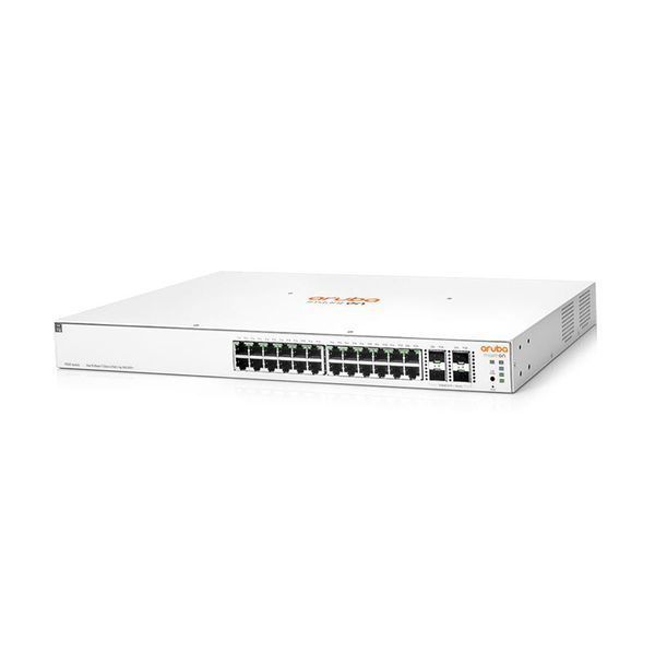 Коммутатор HPE Aruba Instant On 1930, Class4 PoE 4SFP/SFP+ 370W Switch, 24xGE, 4xGE SFP ports, LT Warranty JL684B фото