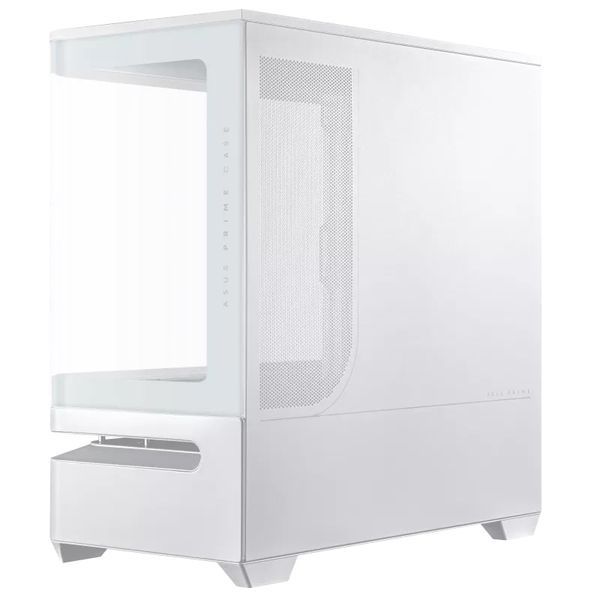 Корпус Prime AP202 Tempered Glas ARGB, без БЖ, 2xUSB3.2, 1xUSB Type-C, Tempered Glass side, mATX, білий ASUS 90DC00P3-B19000 90DC00P3-B19000 фото