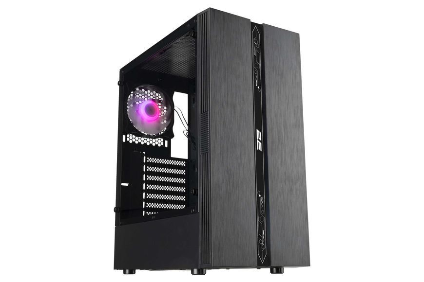Корпус 2E GAMING Runa G2107 без БЖ 1xUSB3.0, 2xUSB2.0, 1x120мм ARGB, VGA 325мм, LCS ready, TG Side Panel, ATX, чорний 2E-G2107 фото