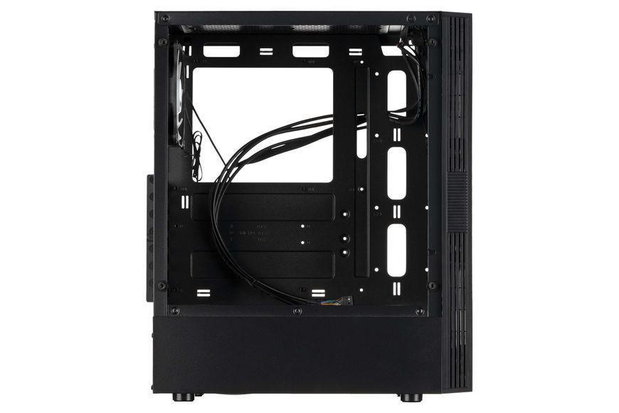 Корпус 2E GAMING Runa G2107 без БЖ 1xUSB3.0, 2xUSB2.0, 1x120мм ARGB, VGA 325мм, LCS ready, TG Side Panel, ATX, чорний 2E-G2107 фото
