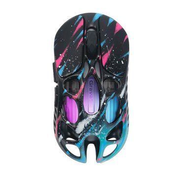 Миша GravaStar Mercury X Pro, 8K, BT/WL/USB-A, RGB, Neon Graffiti GSXPRO_CG_BLK фото
