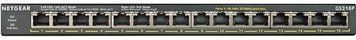 Комутатор NETGEAR GS316P 16xGE PoE, 115Вт, Некерований GS316P-100EUS фото
